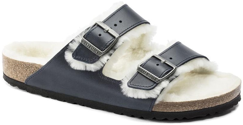 Birkenstock Arizona Shearling 'Navy Blue' 1021063 Order Birkenstock Arizona Shearling 'Navy Blue' 1021063