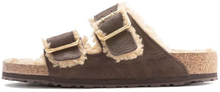 勃肯 Arizona Shearling '麂皮棕 舒适款' 拖鞋 1023632 Buy 勃肯 Arizona Shearling '麂皮棕 舒适款' 拖鞋 1023632