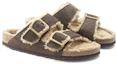 Order Birkenstock Arizona Shearling 'Suede Brown Comfort' 1023632