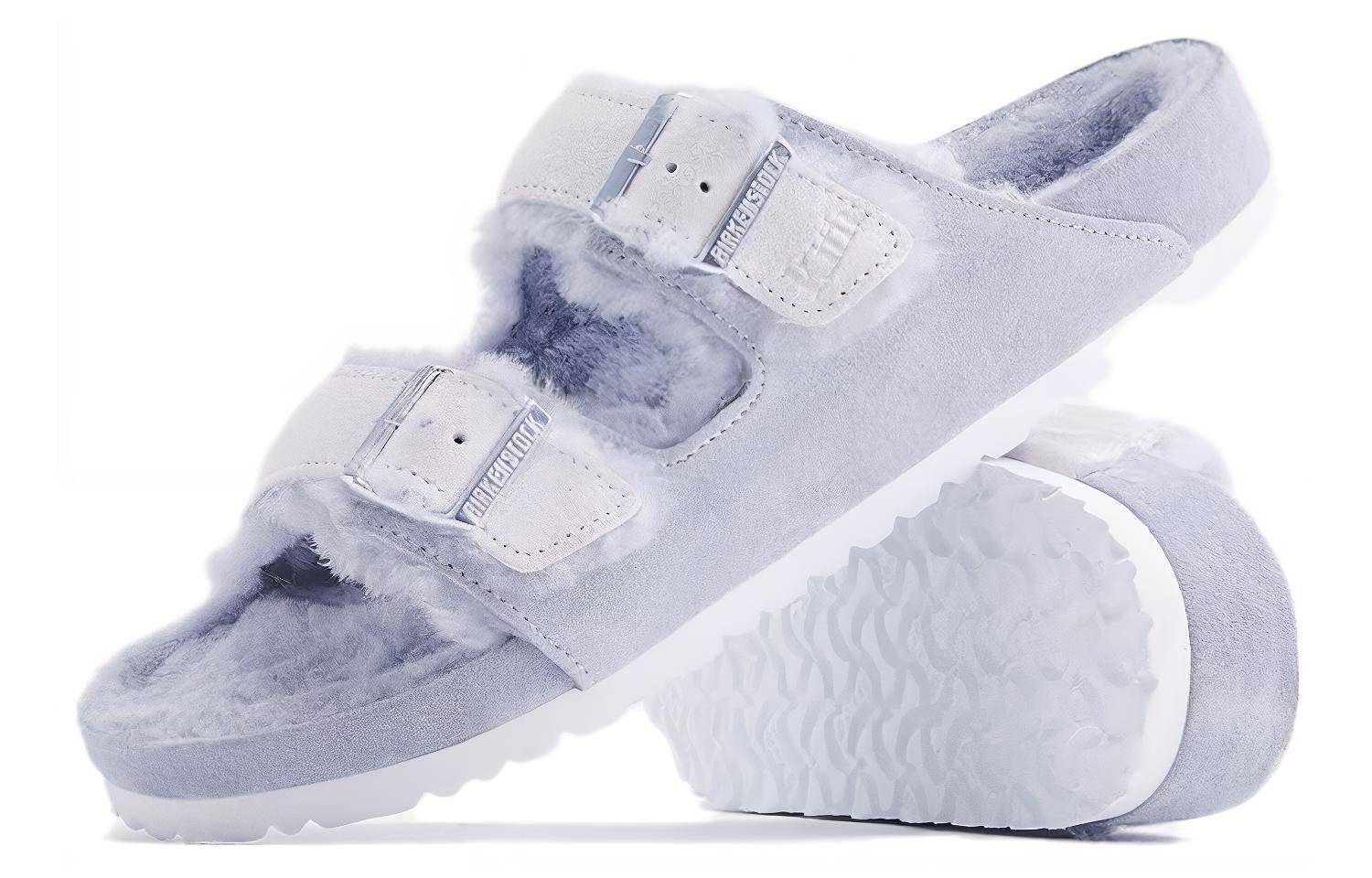Purchase Birkenstock Arizona Shearling Kith Pearl Blue Marshmallow 1023774/1023777