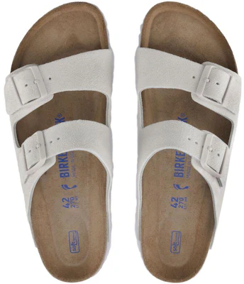 Birkenstock Arizona Soft Footbed 'Putih Antik' 1024554 Shop Birkenstock Arizona Soft Footbed 'Putih Antik' 1024554