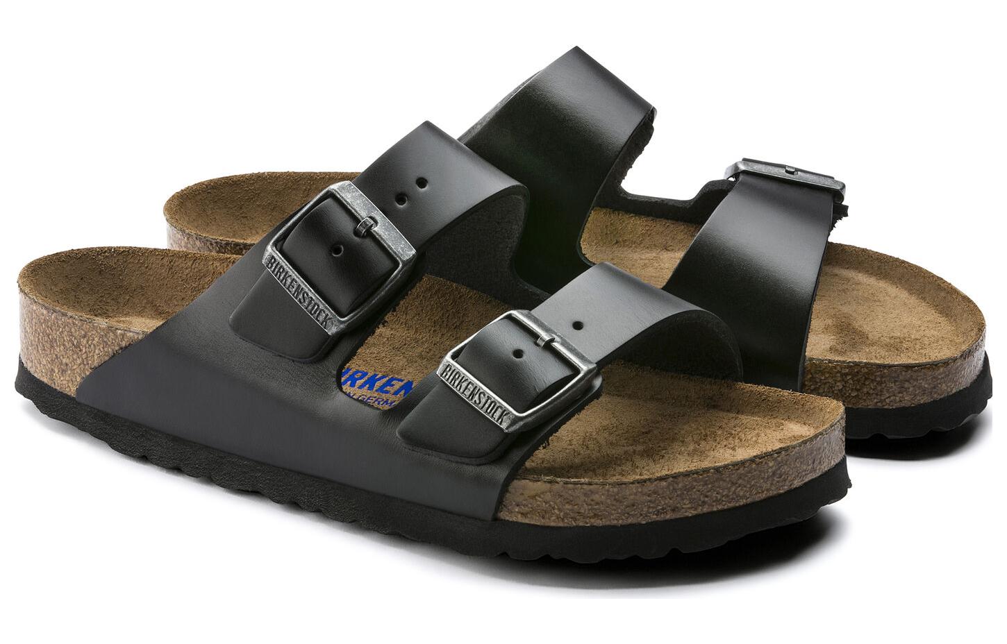 Birkenstock Arizona Soft Footbed 'Black Regular' 圖 4
