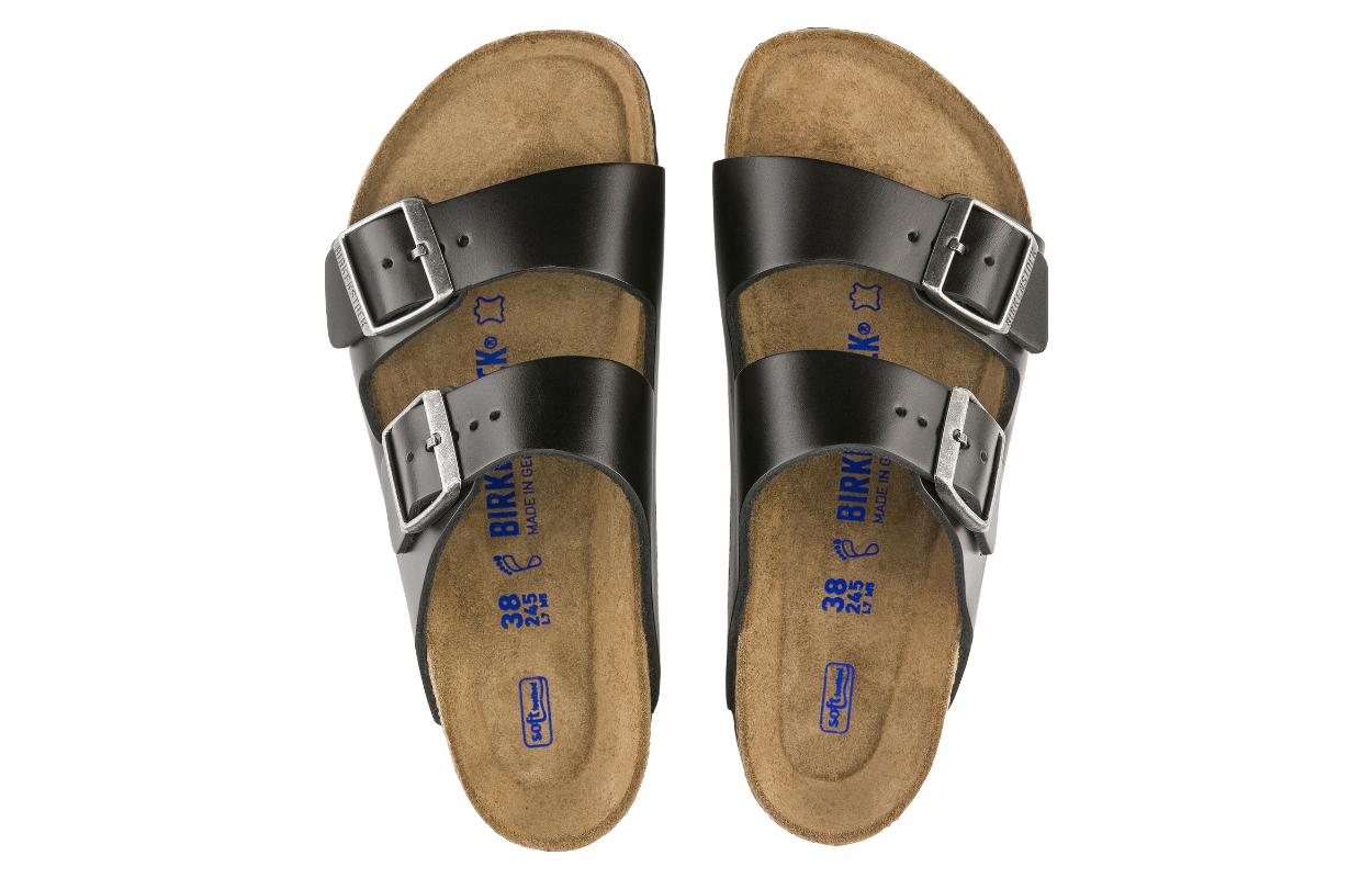 Birkenstock Arizona Soft Footbed 'Black Regular' 圖 5