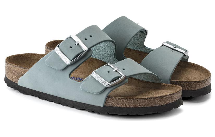 Birkenstock Arizona Soft Footbed 'Blue Suede' 圖 4