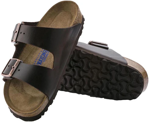 Birkenstock Arizona Soft Footbed Kulit Lembut 'Amalfi Testa Di Moro' 0552341 Details for Birkenstock Arizona Soft Footbed Kulit Lembut 'Amalfi Testa Di Moro' 0552341