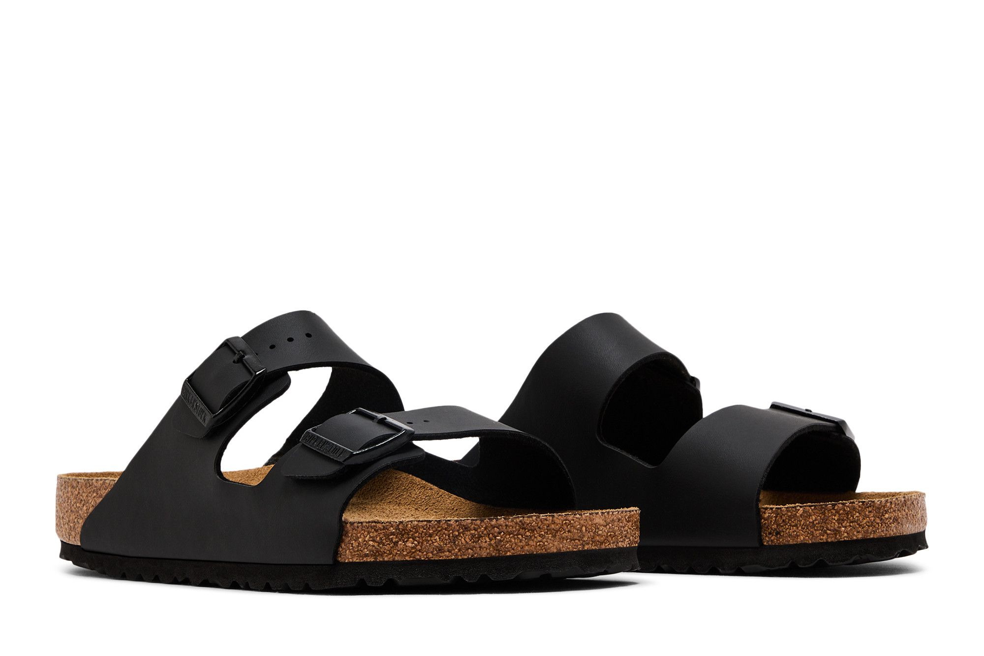 Cheap Birkenstock Arizona Soft Footbed Birko-Flor 'Black' 0551251