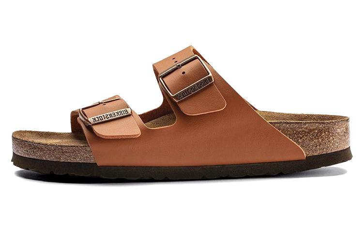 Birkenstock Arizona Soft Footbed Birko-Flor 'Ginger Brown'