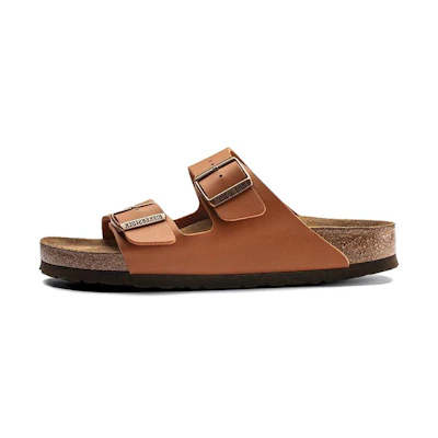 Birkenstock Arizona Soft Footbed Birko-Flor 'Ginger Brown'