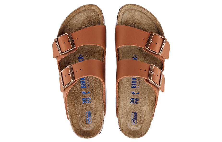 Birkenstock Arizona Soft Footbed Birko-Flor 'Ginger Brown' 圖 4