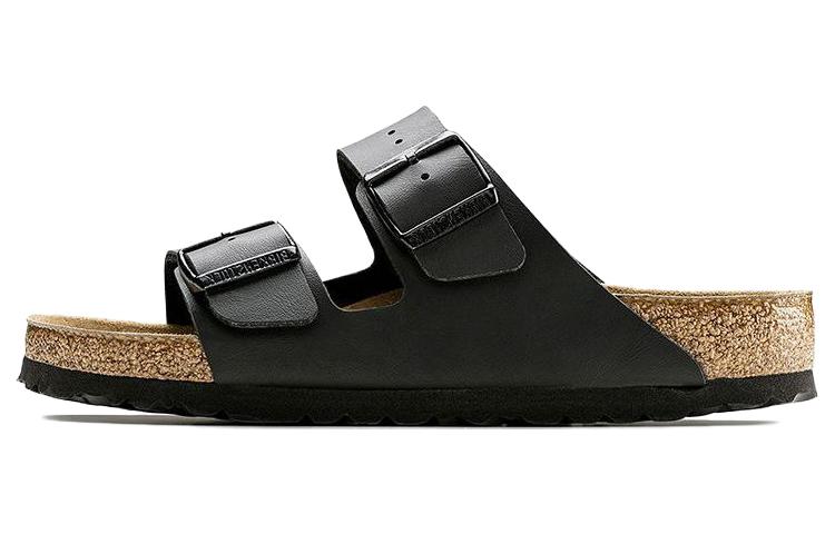 Birkenstock Arizona Soft Footbed Birko-Flor Narrow 'Black'