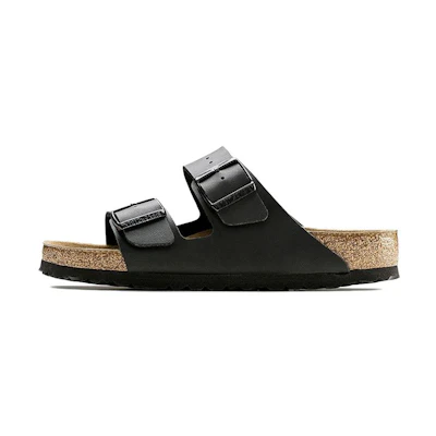 Birkenstock Arizona Soft Footbed Birko-Flor Narrow 'Black'