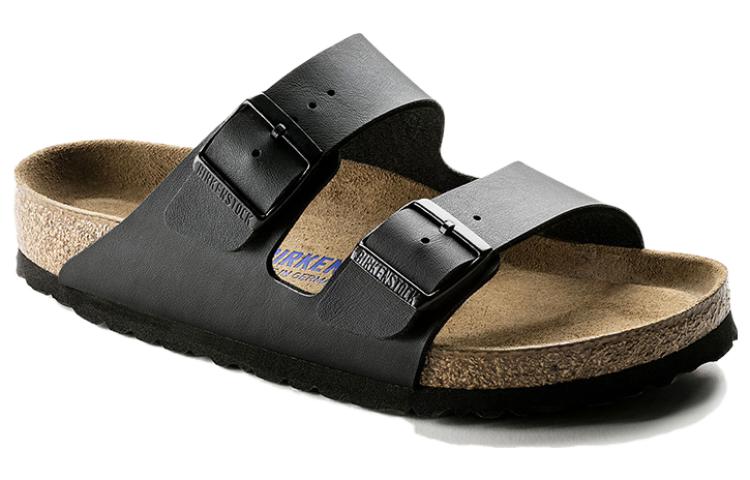 Birkenstock Arizona Soft Footbed Birko-Flor Narrow 'Black' 圖 2