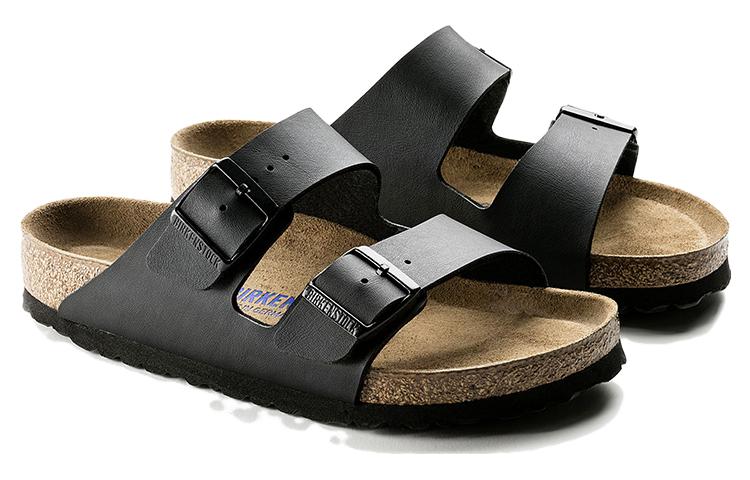 Birkenstock Arizona Soft Footbed Birko-Flor Narrow 'Black' 圖 3