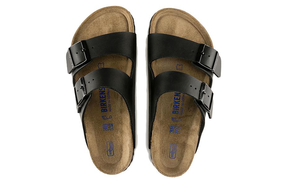 Birkenstock Arizona Soft Footbed Birko-Flor Narrow 'Black' 圖 4