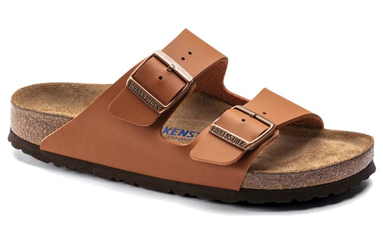 Buy Birkenstock Arizona Soft Footbed Birko-Flor 'Ginger Brown' 1019067 ...