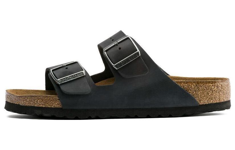 Birkenstock Arizona Soft Footbed Oiled Leather 'Black' 0752481