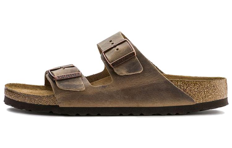 Buy Birkenstock Arizona软床垫油皮革‘烟草棕’ 0552811