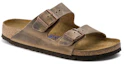 Lookbook Birkenstock Arizona软床垫油皮革‘烟草棕’ 0552811