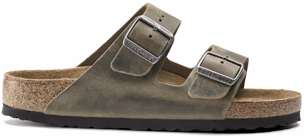Birkenstock Arizona Soft Footbed Oiled Leather Faded Khaki 1019313/1019377 Birkenstock Arizona Soft Footbed Oiled Leather Faded Khaki 1019313/1019377