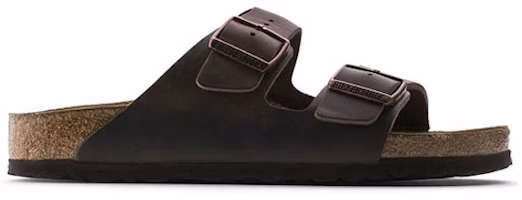 Birkenstock Arizona Soft Footbed Oiled Leather Narrow Fit 0452763 'Habana' 0452763/0452761 Birkenstock Arizona Soft Footbed Oiled Leather Narrow Fit 0452763 'Habana' 0452763/0452761