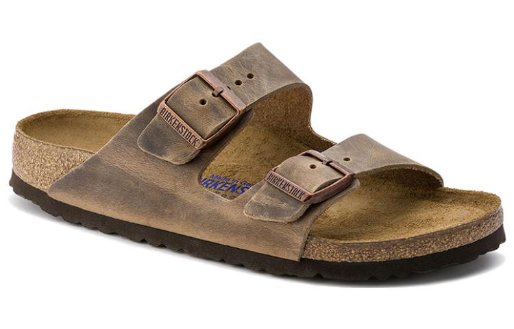 Birkenstock Arizona Soft Footbed Oiled Leather Narrow Fit 'Tobacco Brown' 圖 2