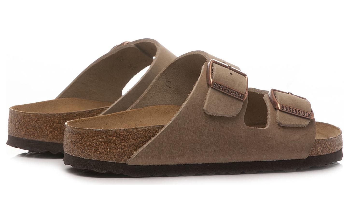 Birkenstock Arizona Soft Footbed Oiled Leather Narrow Fit 'Tobacco Brown' 圖 4