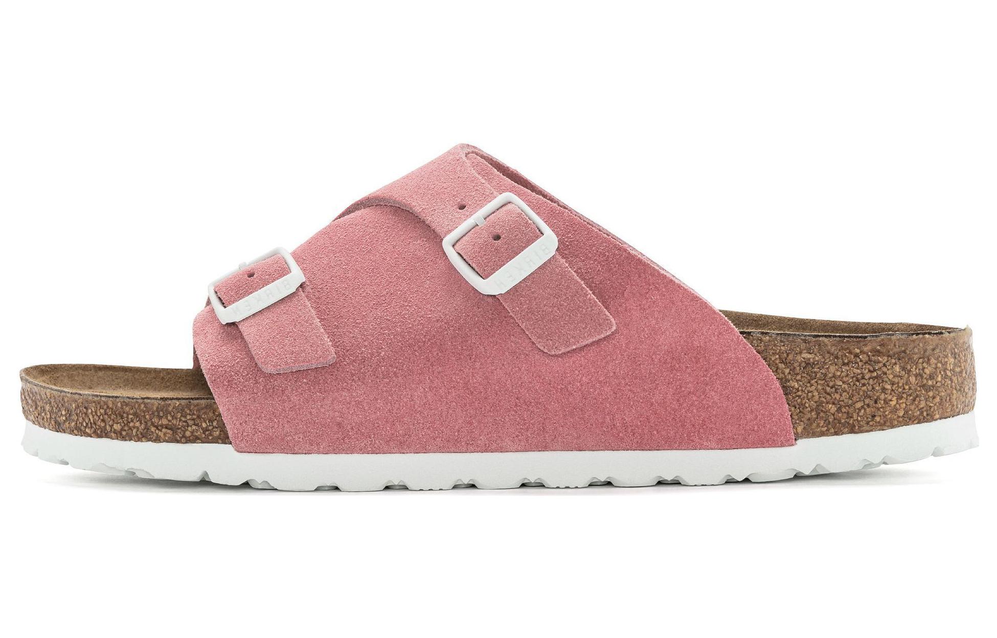 Birkenstock Arizona Soft Footbed Suede 'Narrow Pink'