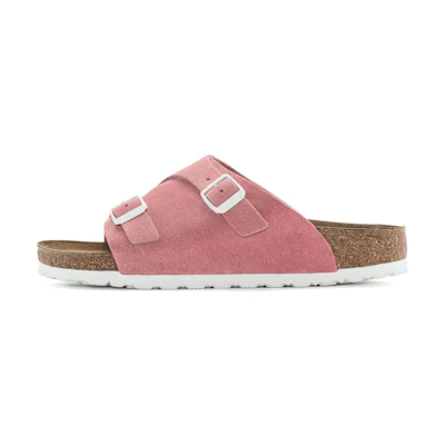 Birkenstock Arizona Soft Footbed Suede 'Narrow Pink'