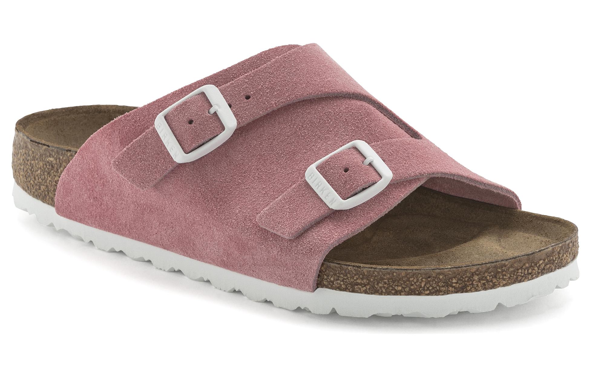 Birkenstock Arizona Soft Footbed Suede 'Narrow Pink' 圖 2
