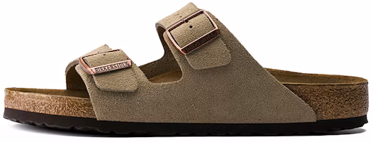Birkenstock Arizona Soft Footbed Suede Leather 'Taupe' 951301 Birkenstock Arizona Soft Footbed Suede Leather 'Taupe' 951301
