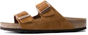 Birkenstock Arizona Soft Footbed Suede Mink Lelut Lembut 1009526/1009527