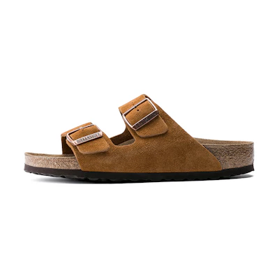 Birkenstock Arizona Soft Footbed Suede Mink