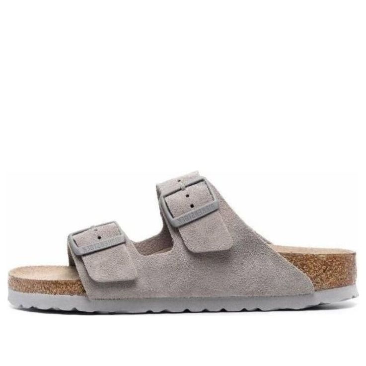 Birkenstock Arizona Soft Footbed Suede Stone Coin 1020507/1020557