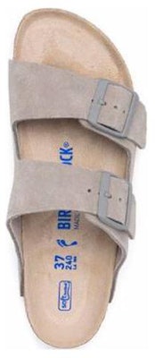 Birkenstock Arizona Soft Footbed Gamuza Piedra Coin 1020507/1020557 Lookbook Birkenstock Arizona Soft Footbed Gamuza Piedra Coin 1020507/1020557