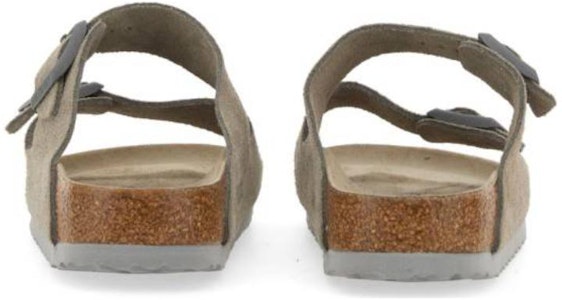 Birkenstock Arizona Soft Footbed Suede Stone Coin Abu-abu Lembut 1020507/1020557 Shop Birkenstock Arizona Soft Footbed Suede Stone Coin Abu-abu Lembut 1020507/1020557