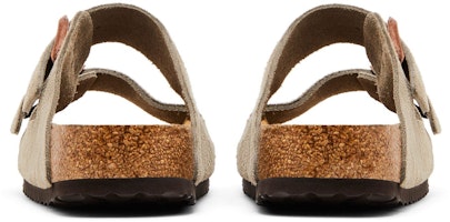 勃肯 绒面 休閒百搭 時尚涼拖 女款 灰褐色 Details for 勃肯 绒面 休閒百搭 時尚涼拖 女款 灰褐色