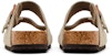 Birkenstock Arizona Soft Footbed Suede Taupe Lelaki & Wanita 0951301/0951303