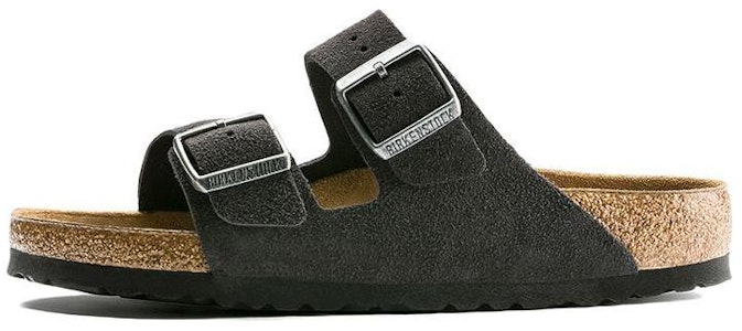 Birkenstock 牛反絨 百搭簡約 時尚涼拖 男女同款 灰色 窄版 Buy Birkenstock 牛反絨 百搭簡約 時尚涼拖 男女同款 灰色 窄版