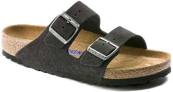 Birkenstock 牛反絨 百搭簡約 時尚涼拖 男女同款 灰色 窄版 Order Birkenstock 牛反絨 百搭簡約 時尚涼拖 男女同款 灰色 窄版