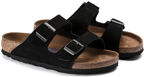 Birkenstock Arizona Softbed Hitam (Sempit) 951323 Shop Birkenstock Arizona Softbed Hitam (Sempit) 951323