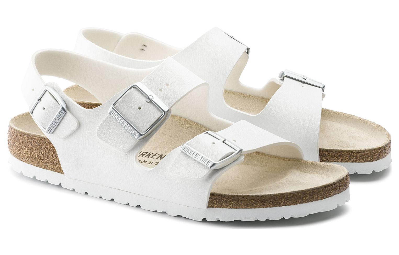 Birkenstock Milano Birko-Flor 'White' 圖 3