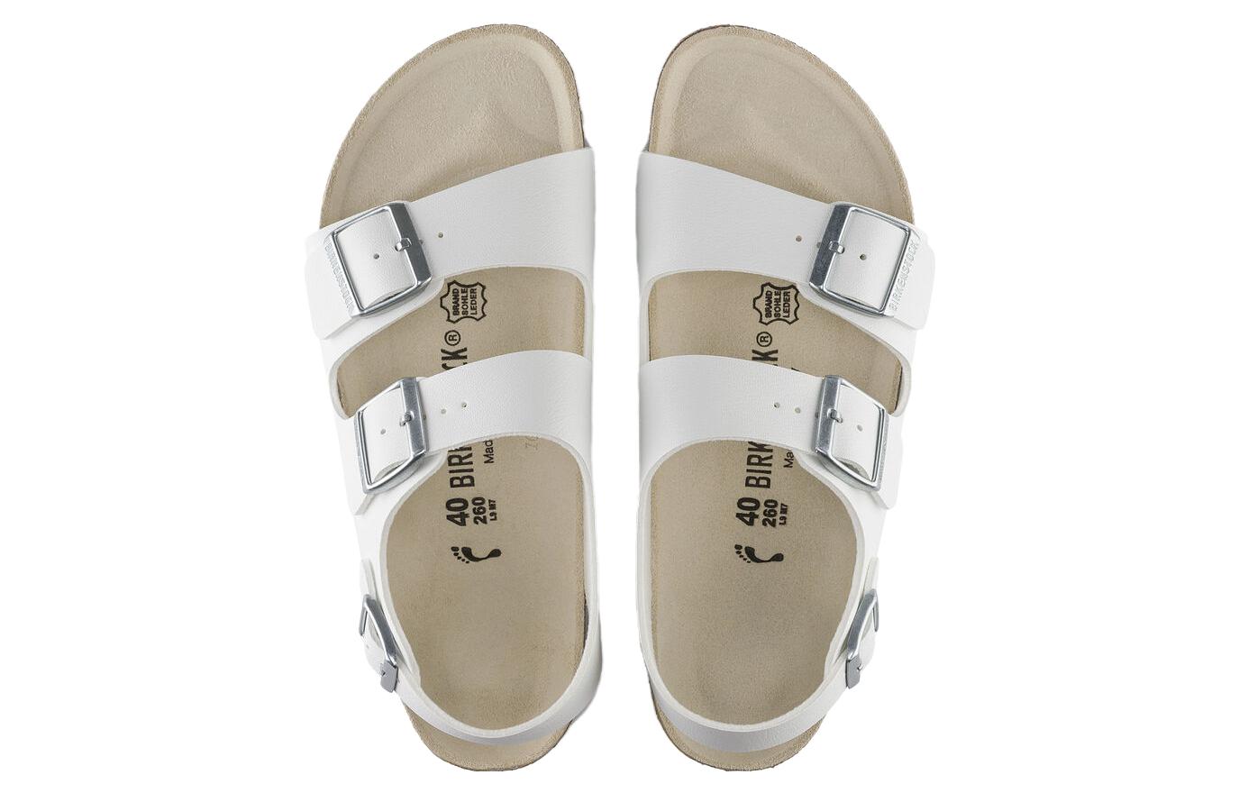 Birkenstock Milano Birko-Flor 'White' 圖 4
