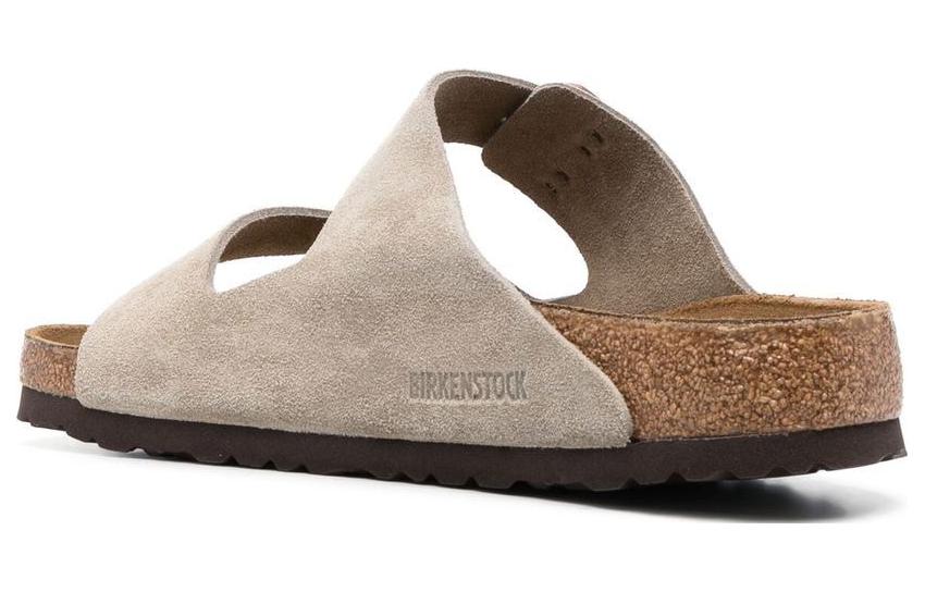 Birkenstock Arizona Suede Leather Sandals 'Taupe' 圖 4
