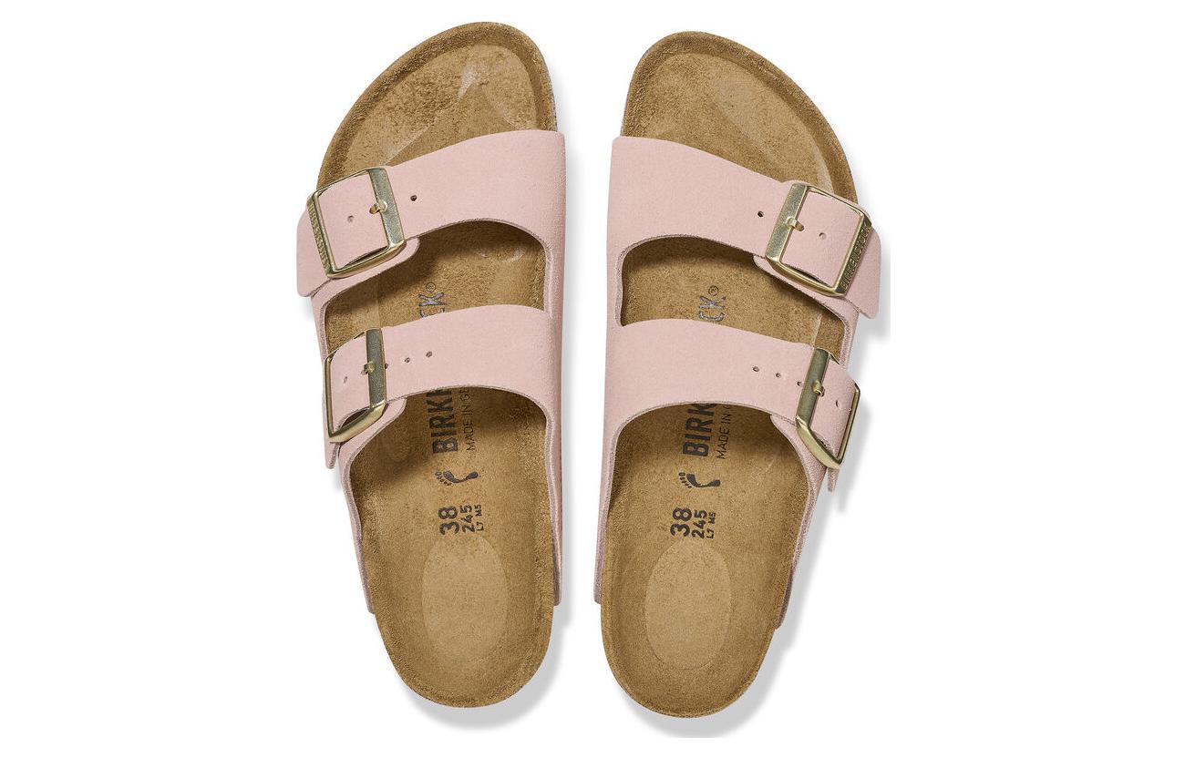 Shop (W) Birkenstock Arizona 'Rosa Claro Gamuza' 1026138
