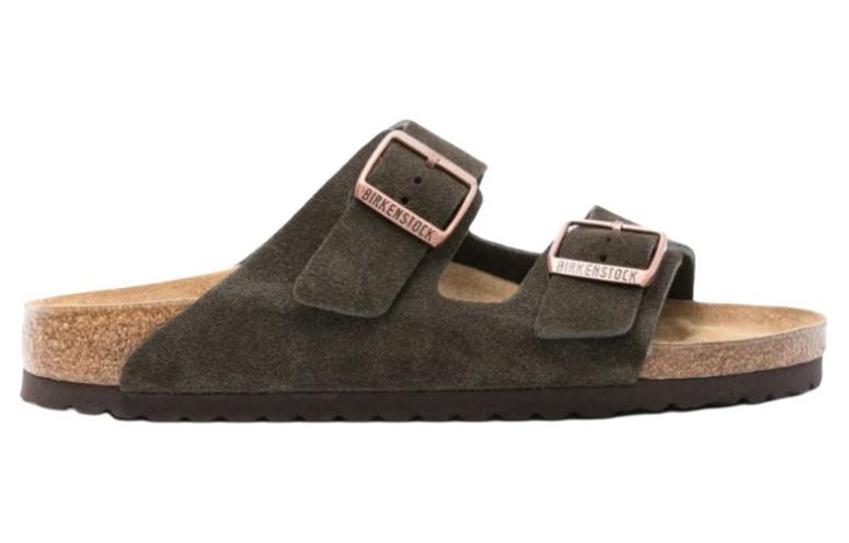 Order Birkenstock Arizona Suede Mocha Lelaki/Wanita 1027083