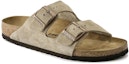 Order Birkenstock Arizona Suede Taupe Lelaki dan Wanita 0051461/0051463