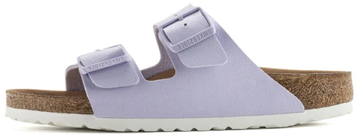 Birkenstock Arizona Vegan Birkibuc 'Lavender Fog' 1022607 Birkenstock Arizona Vegan Birkibuc 'Lavender Fog' 1022607
