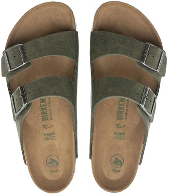 Birkenstock Arizona Vegan Microfiber Desert Dust Thyme 1024550/1024544 Shop Birkenstock Arizona Vegan Microfiber Desert Dust Thyme 1024550/1024544