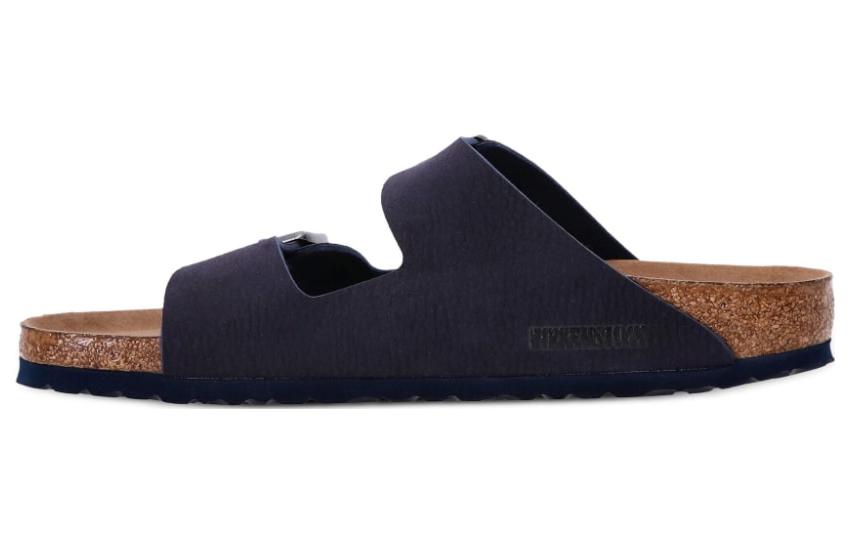 Birkenstock Arizona Vegan PU 'Blue Brown' 1023150