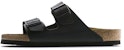 Selipar Uniseks Birkenstock Arizona Versi Hitam Coklat 51791